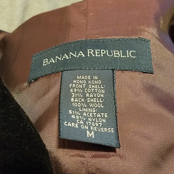 Banana Republic Velvet Chocolate Brown Vest M - Picture 3 of 4